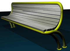 Bench DIRECT-ERGONOMIC