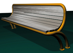 Bench DIRECT-ERGONOMIC