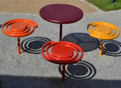 ARTOTEC Picnic table PICNICULYS & Bench PALL-ETT