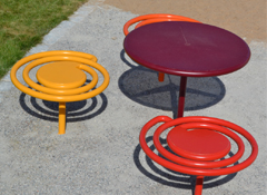 ARTOTEC Picnic table PICNICULYS & Bench PALL-ETT