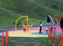 ARTOTEC Rotating chair ZICKI - Badhusparken Hyllie, Malmö Sweden