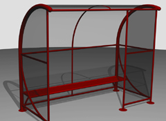 Abribus multifonction modulable WINDOLINE